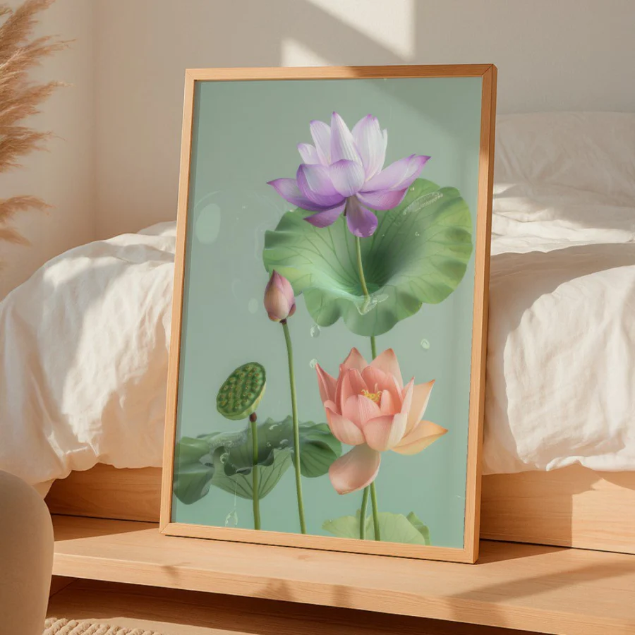 Cuadro de Violet Flowers