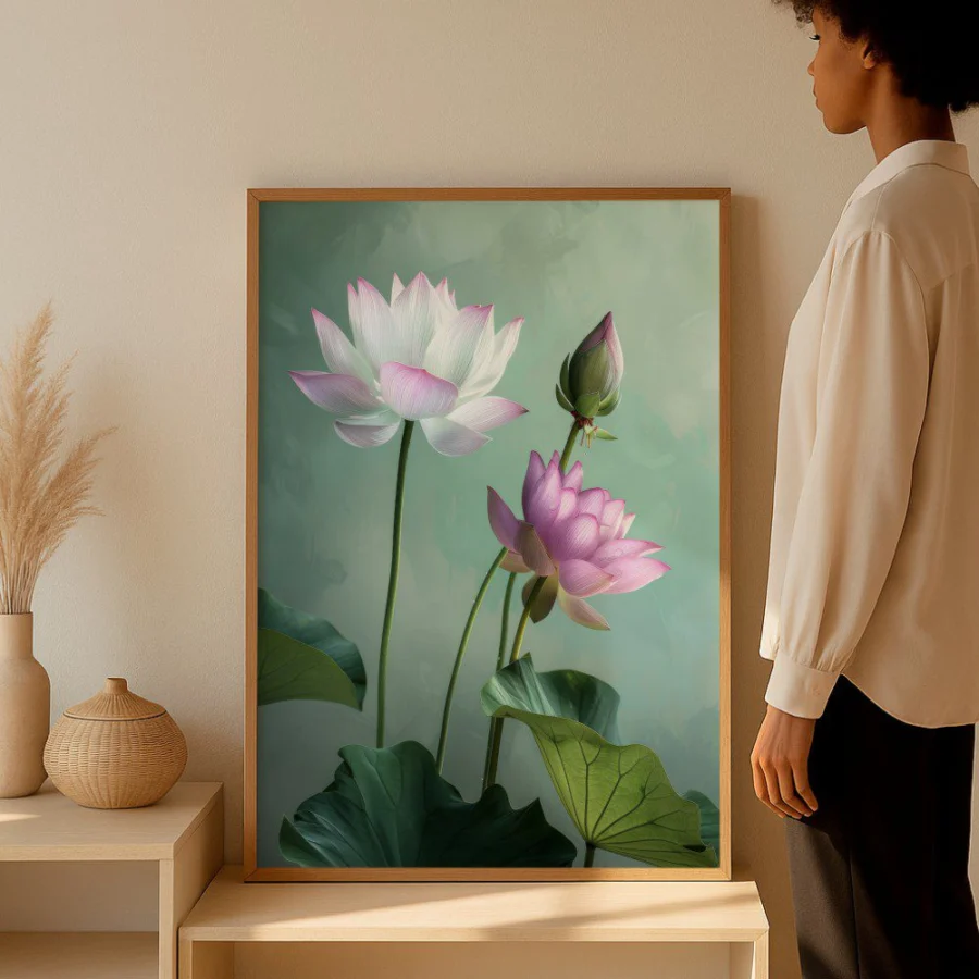 Cuadro de Violet Flowers