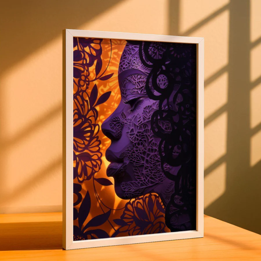 Cuadro de Violet Woman