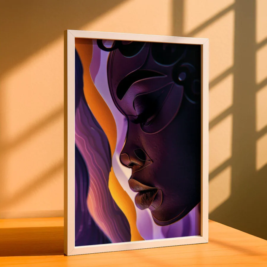 Cuadro de Violet Woman