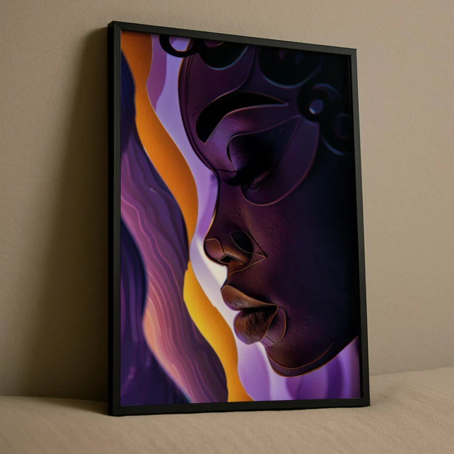Cuadro de Violet Woman