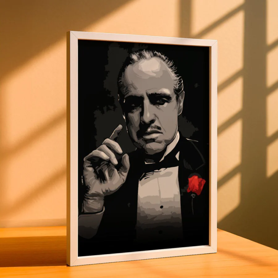 Cuadro de Vito Corleone