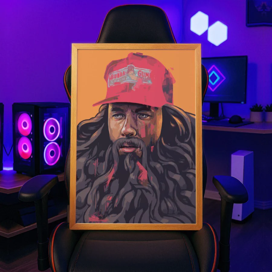 Cuadro de Forrest Gump