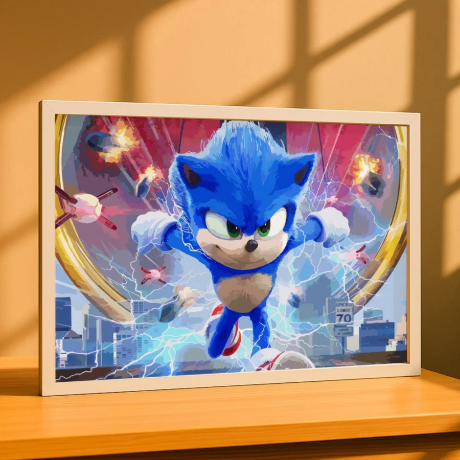 Cuadro de Sonic