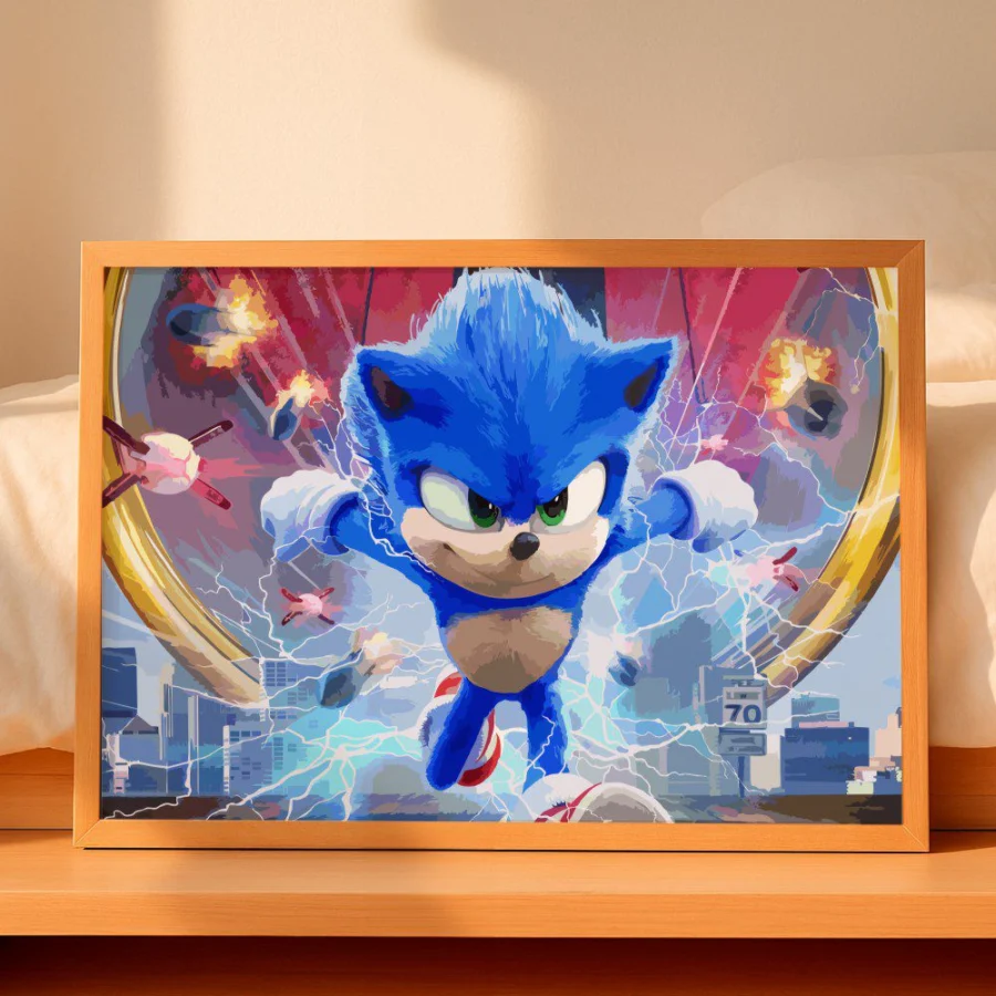 Cuadro de Sonic