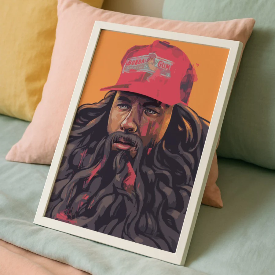 Cuadro de Forrest Gump