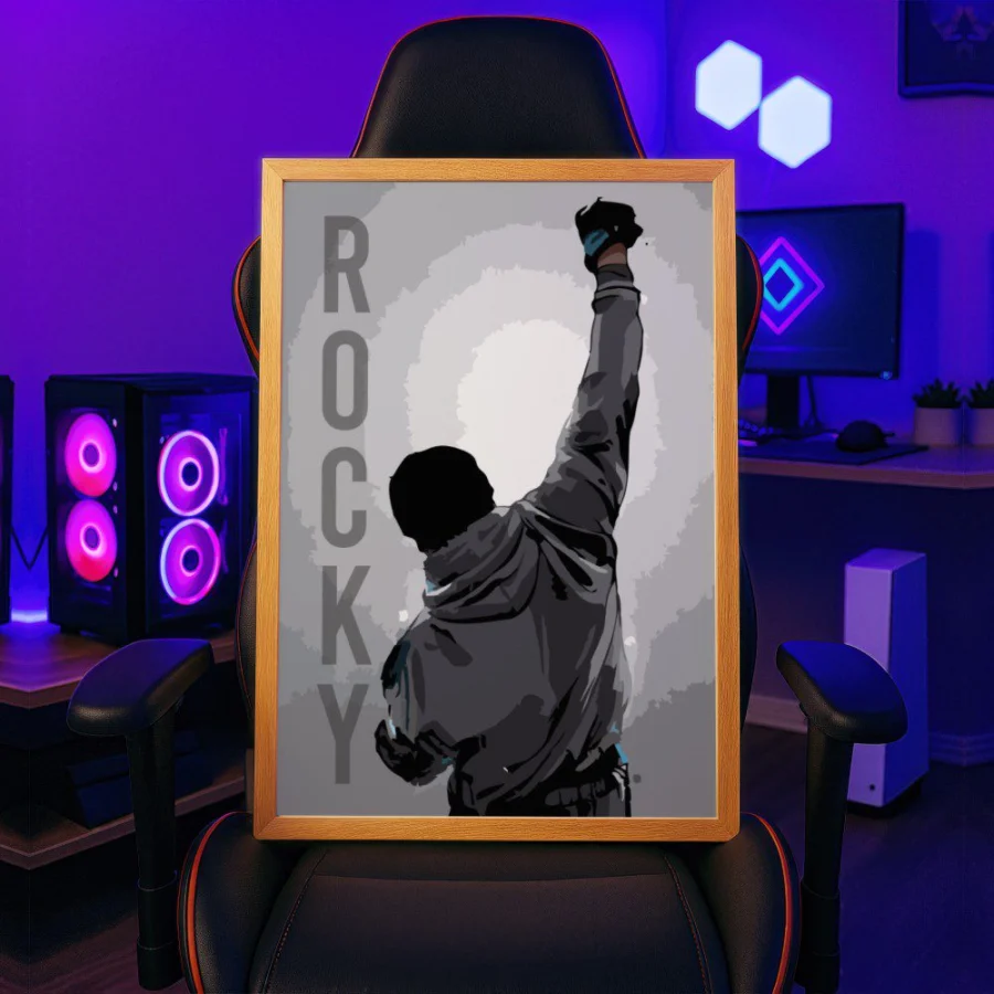 Cuadro de Rocky