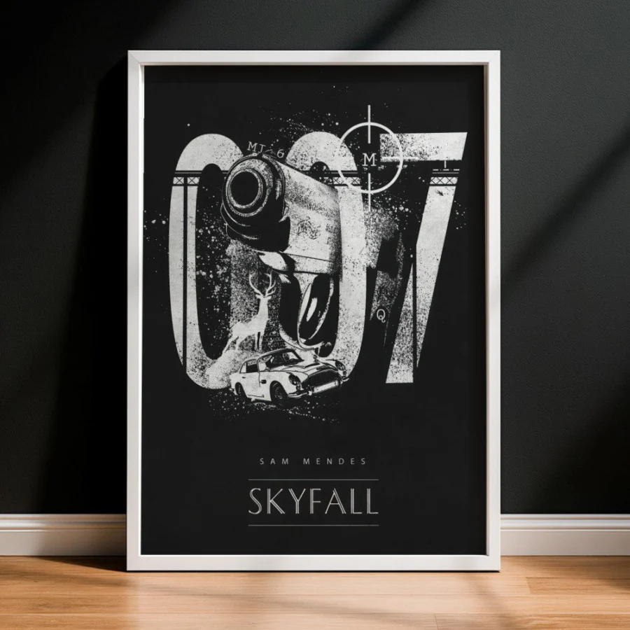 Cuadro de James Bond 007 Skyfall