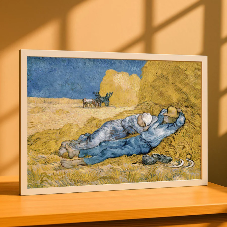 Cuadro de La siesta - van gogh