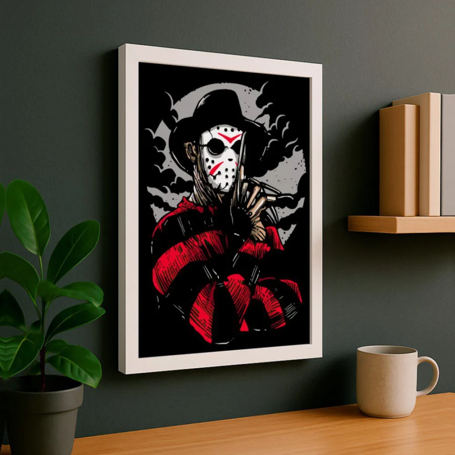 Cuadro de Freddy vs Jason