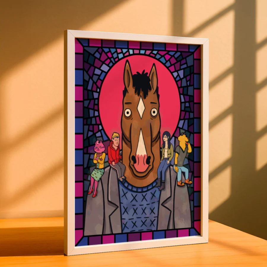 Cuadro de BoJack Horseman