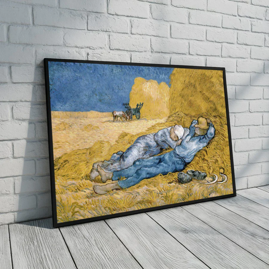 Cuadro de La siesta - van gogh
