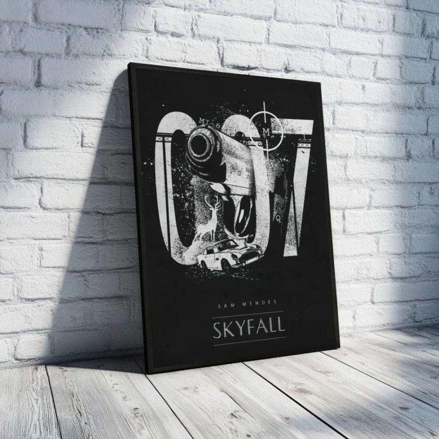 Cuadro de James Bond 007 Skyfall