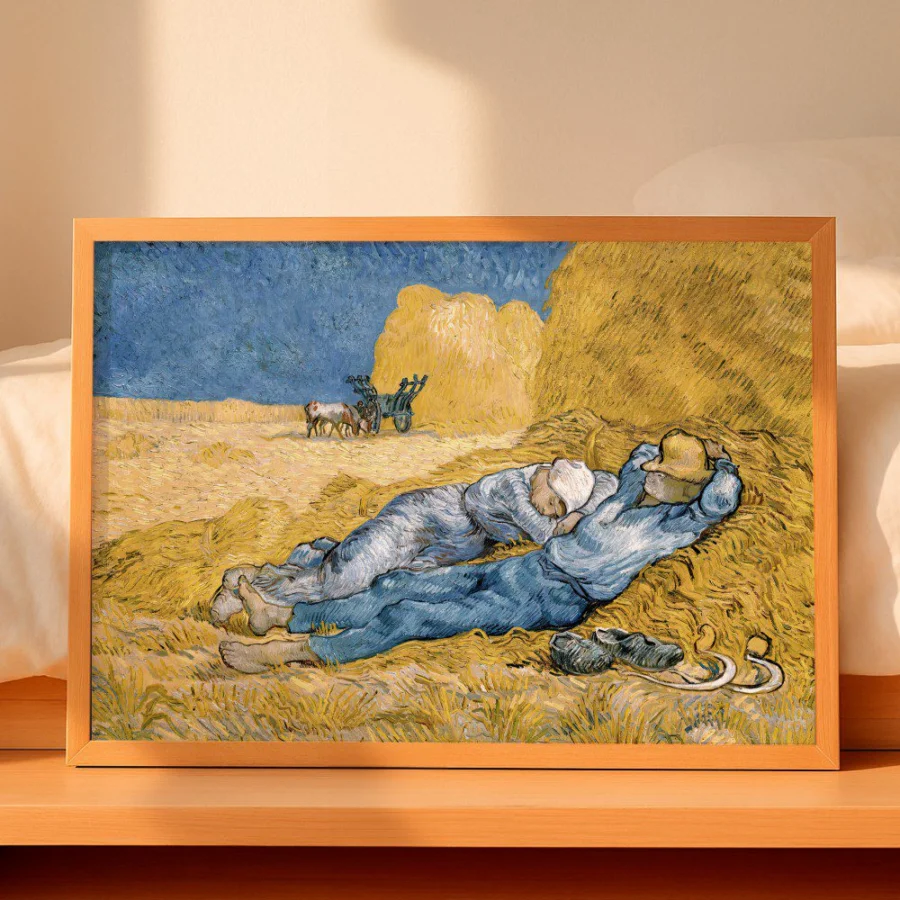 Cuadro de La siesta - van gogh