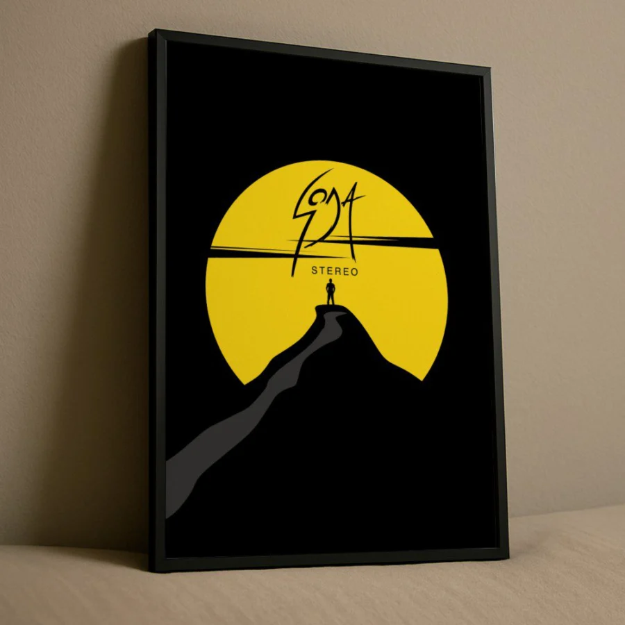 Cuadro de Soda Stereo