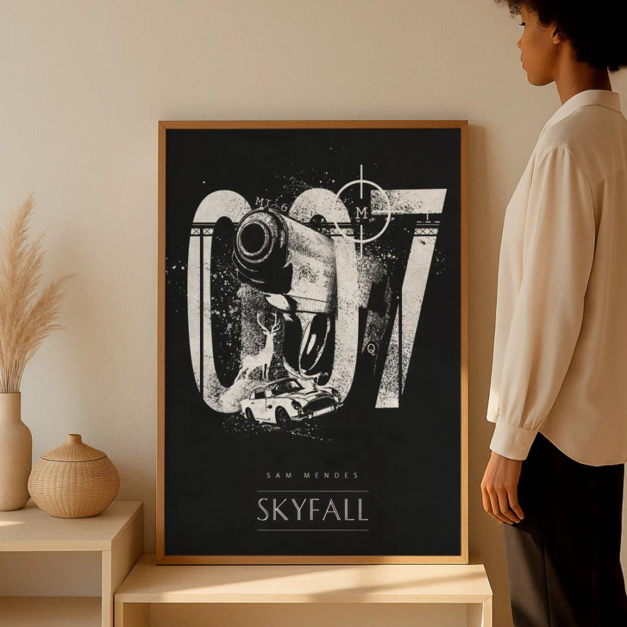 Cuadro de James Bond 007 Skyfall