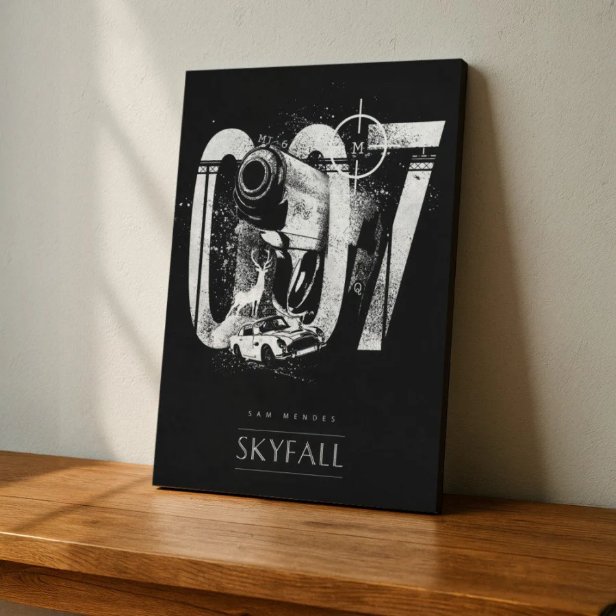 Cuadro de James Bond 007 Skyfall