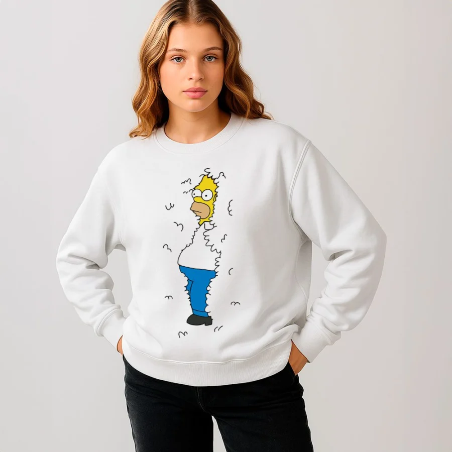 Buzo de Homero Simpson Arbusto