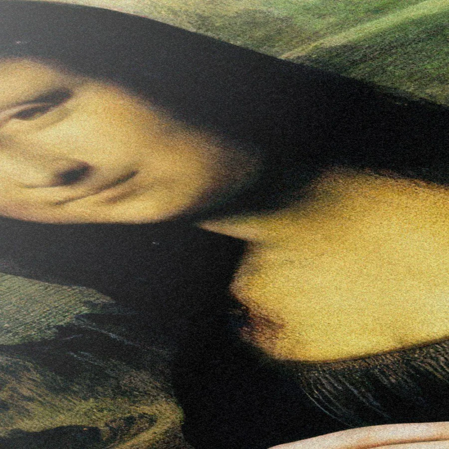 Cuadro de Mona Lisa Coffe