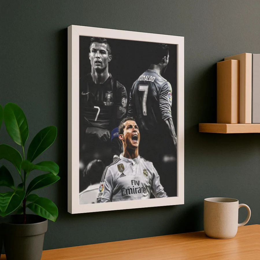 Cuadro de Cristiano Ronaldo - CR7