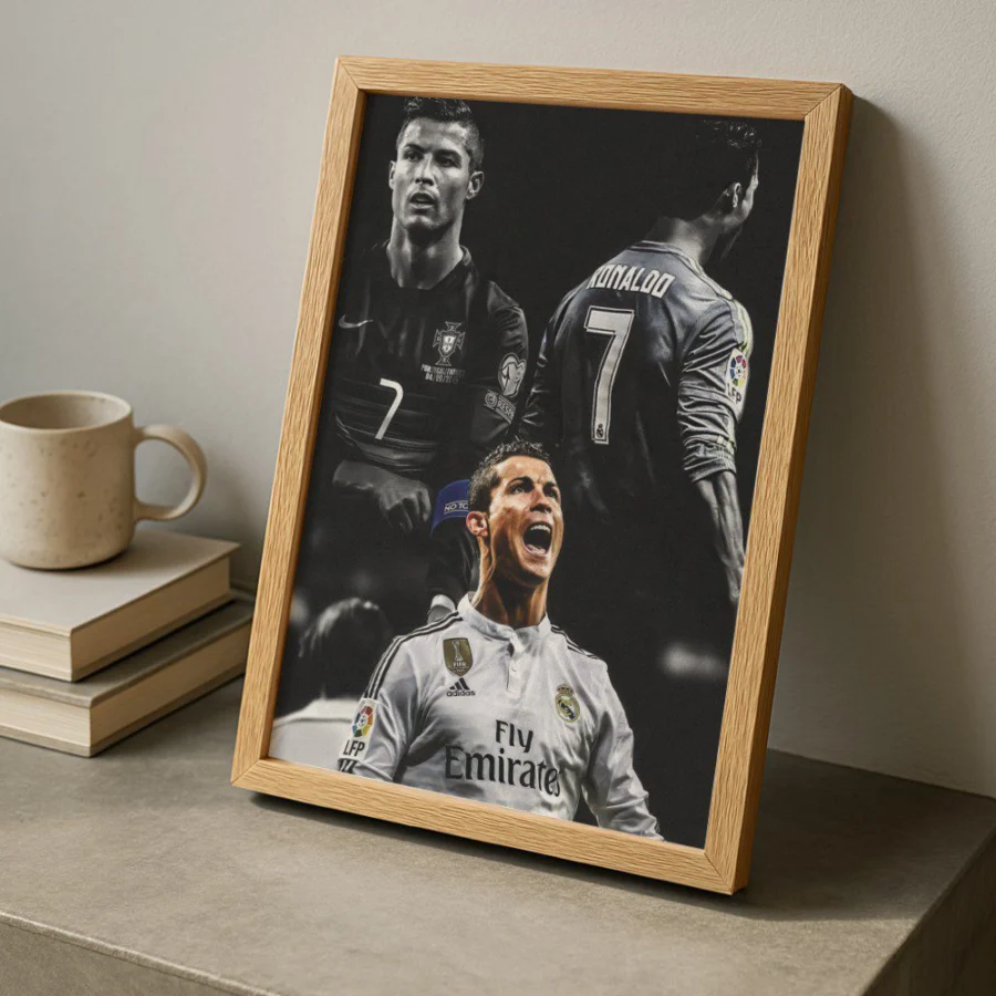 Cuadro de Cristiano Ronaldo - CR7