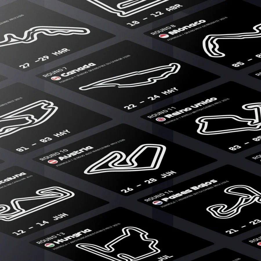 Formula 1 – Calendario de 2026
