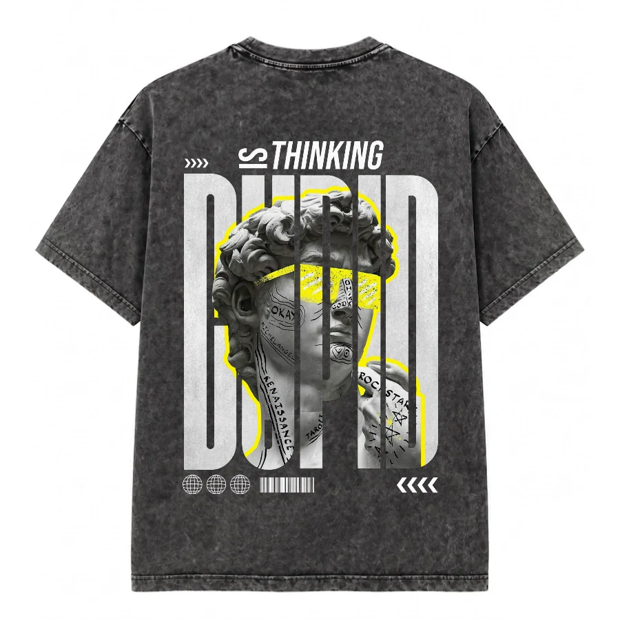Remera Acid Wash de Thinking