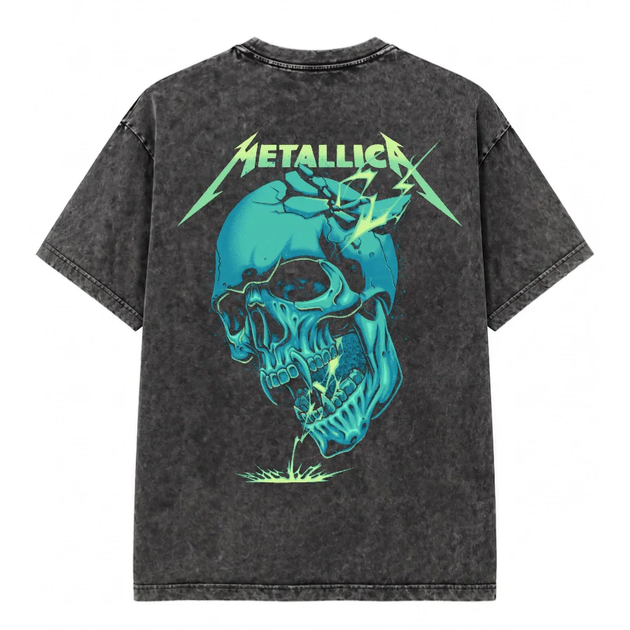 Remera Acid Wash de Metallica