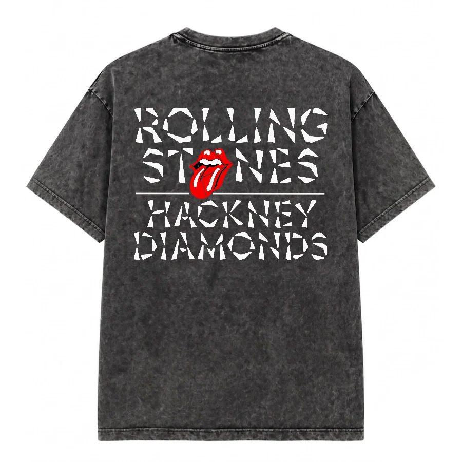 Remera Acid Wash Rolling Stones - Hackney Diamonds
