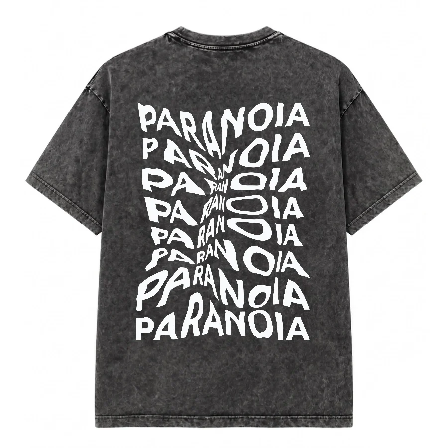 Remera Acid Wash de Paranoia