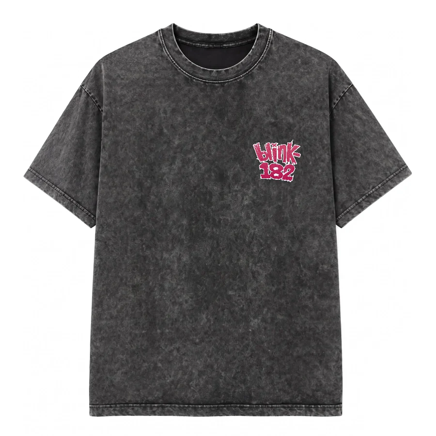Remera Acid Wash de Blink 182