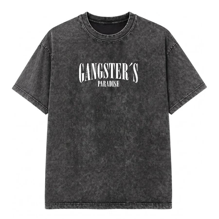 Remera Acid Wash de Gangster