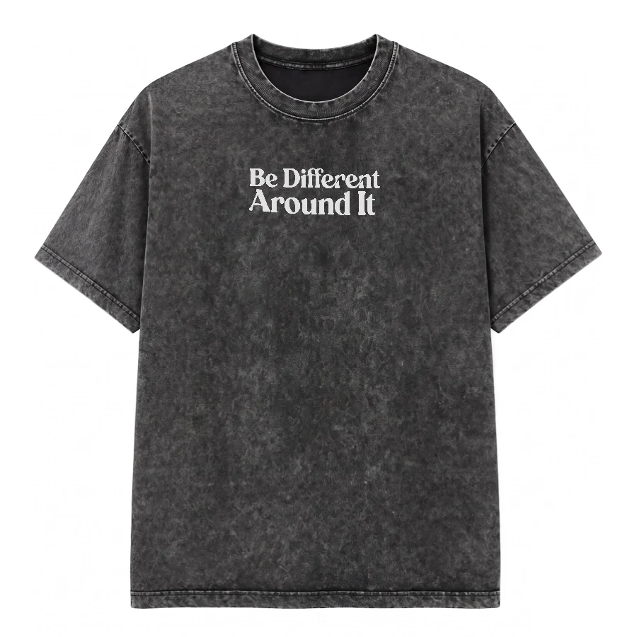 Remera Acid Wash de No Money, No design