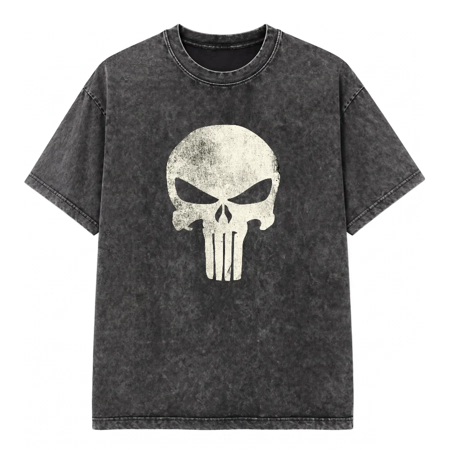 Remera Acid Wash de The Punisher