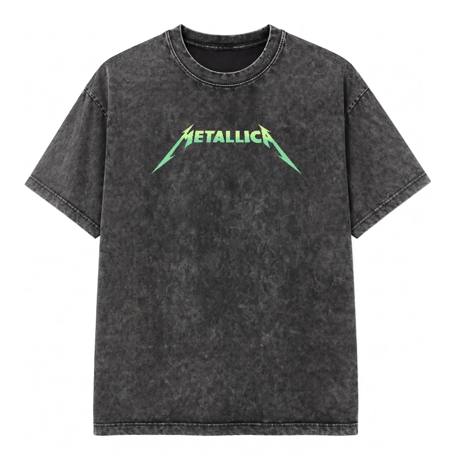 Remera Acid Wash de Metallica