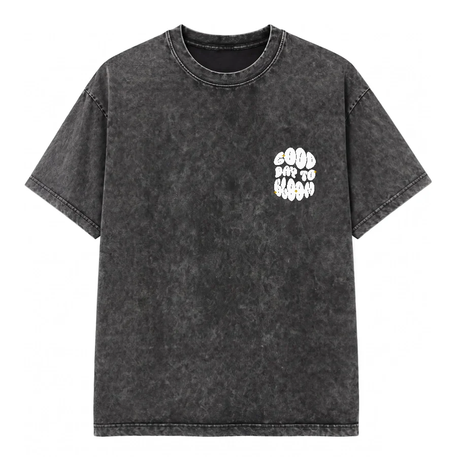 Remera Acid Wash de Good Day to Bloom