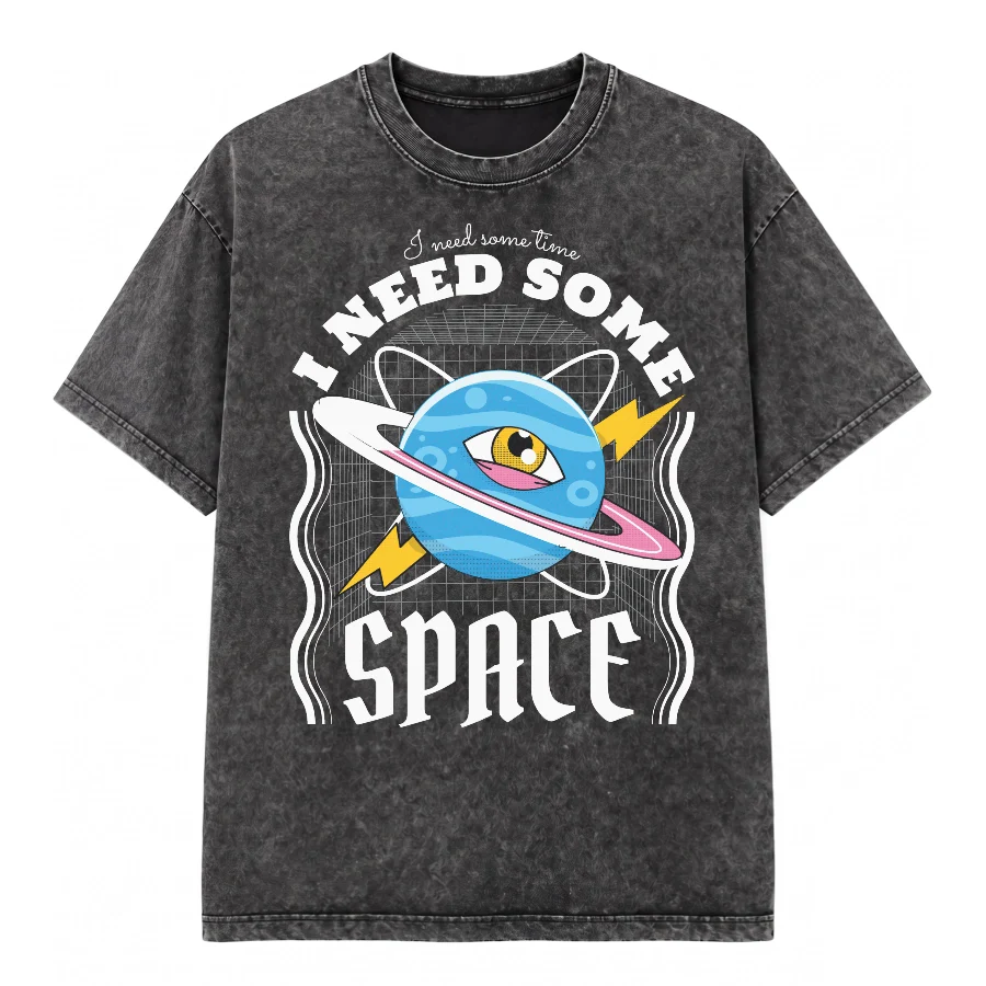 Remera Acid Wash I need some space