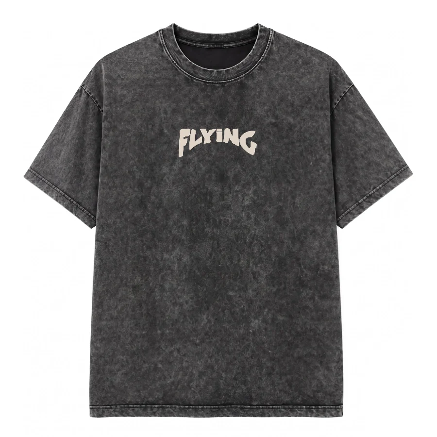 Remera Acid Wash de Flying With Me