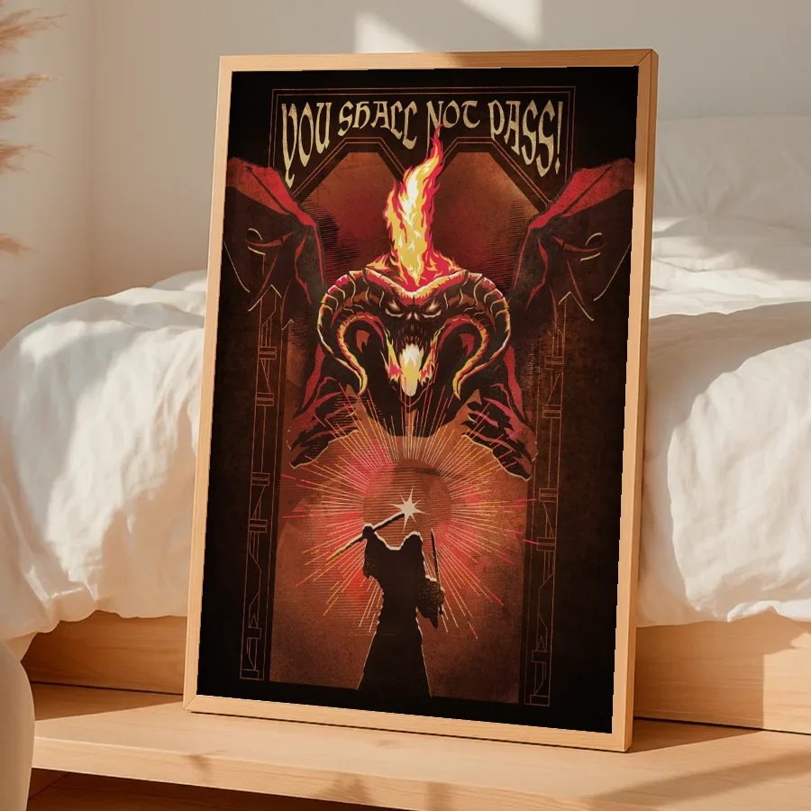 You Shall Not Pass Ilustración