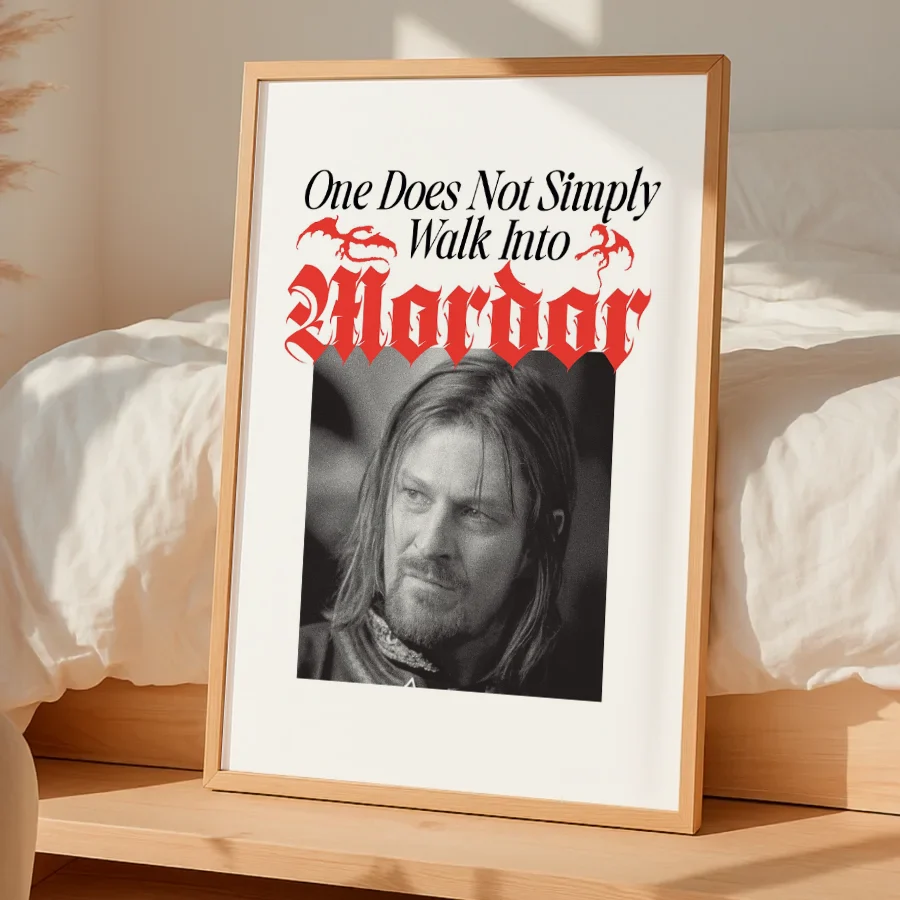 Boromir's Mordor Warning