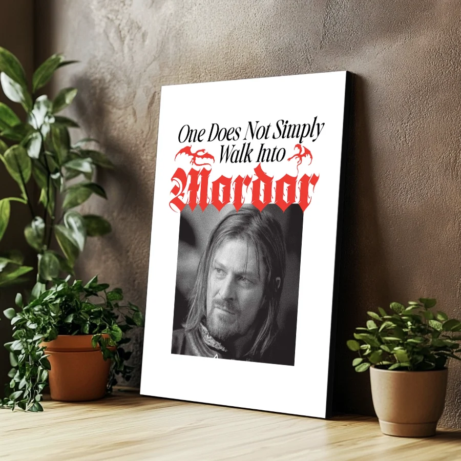Boromir's Mordor Warning