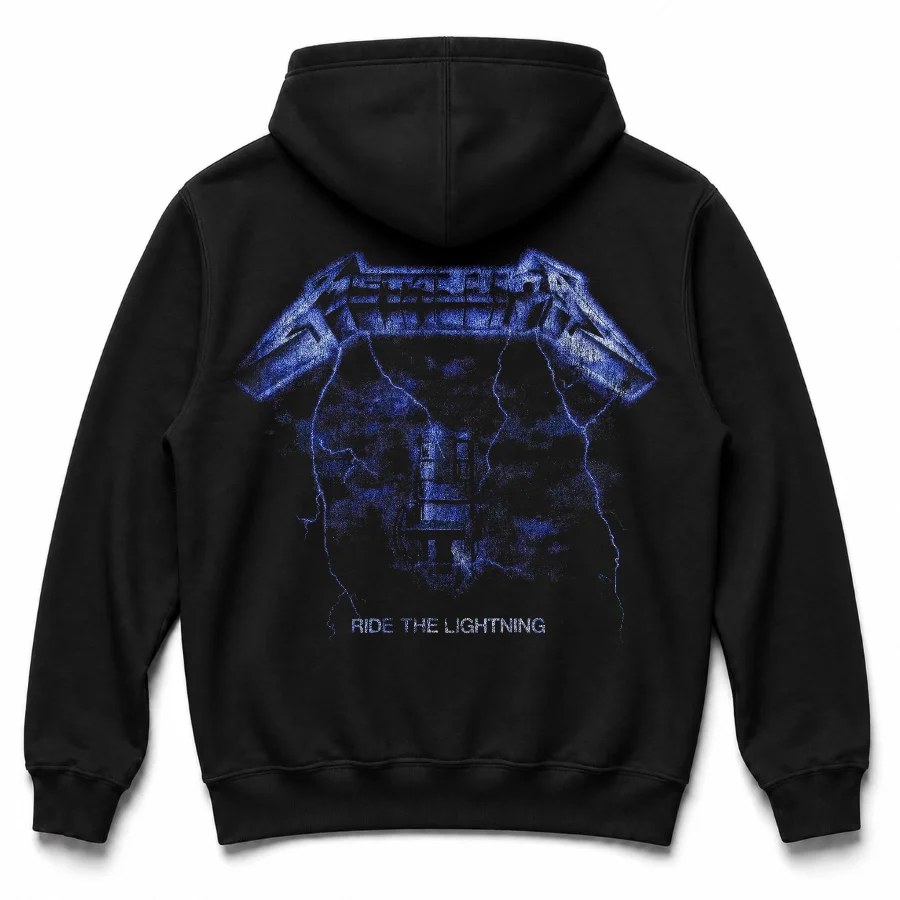 Canguro de Metallica - Ride the Lightning (Estilo desgastado)