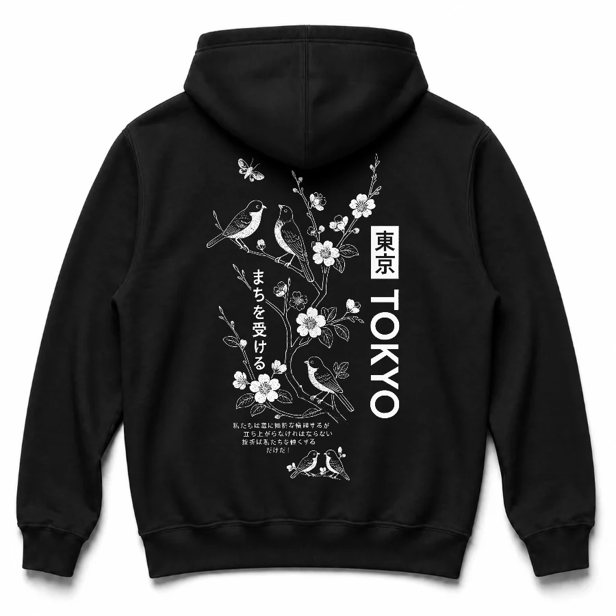 Canguro de Pájaros y Sakura de Tokio