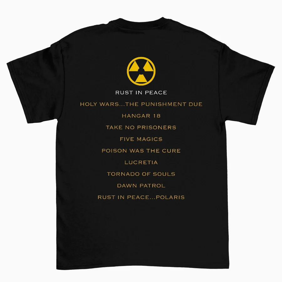 Remera Megadeth Rust In Peace