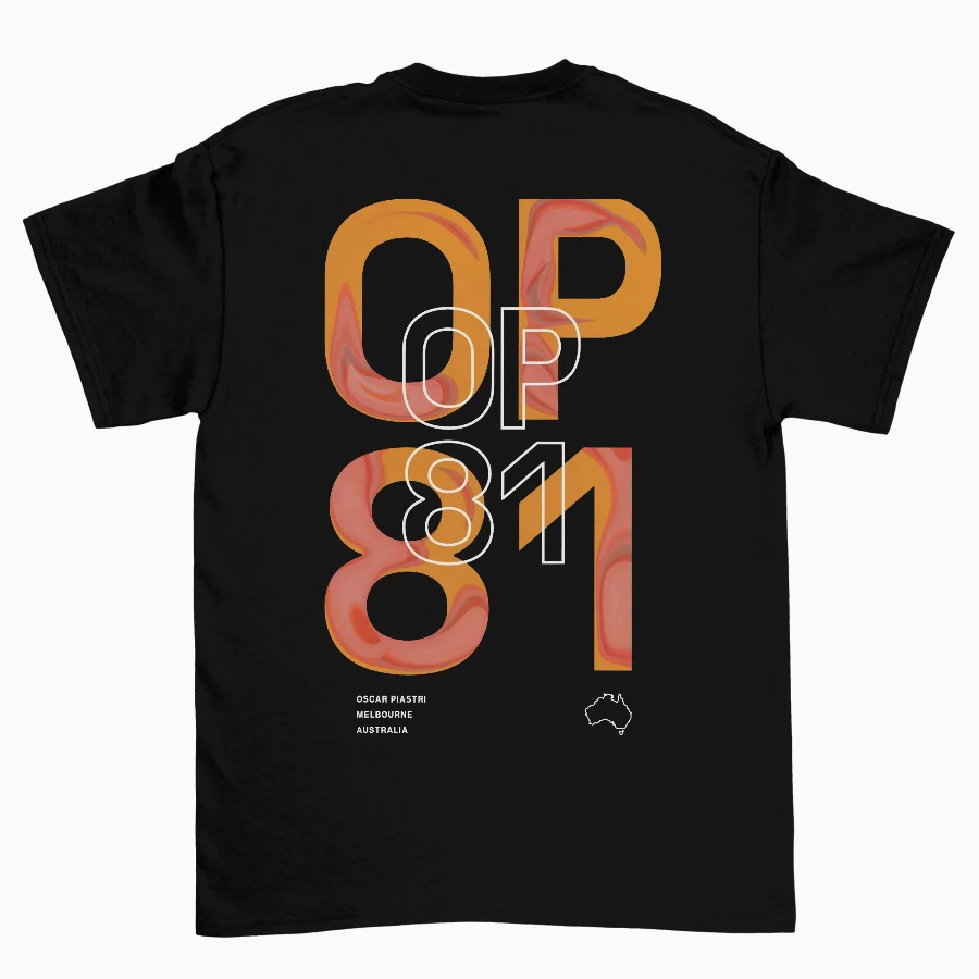 Remera de McLaren F1 – Oscar Piastri