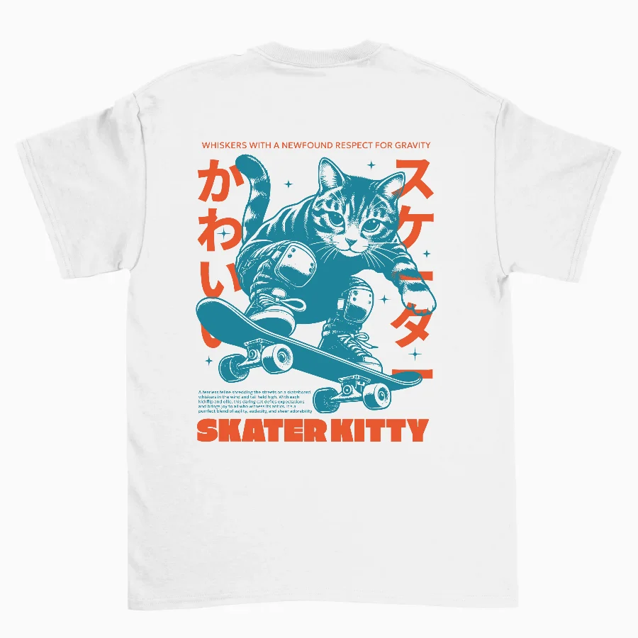 Remera de Skater Kitty