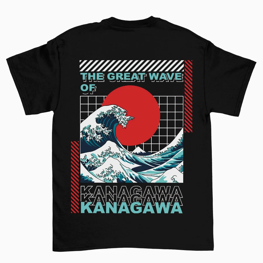 Remera de Kanagawa