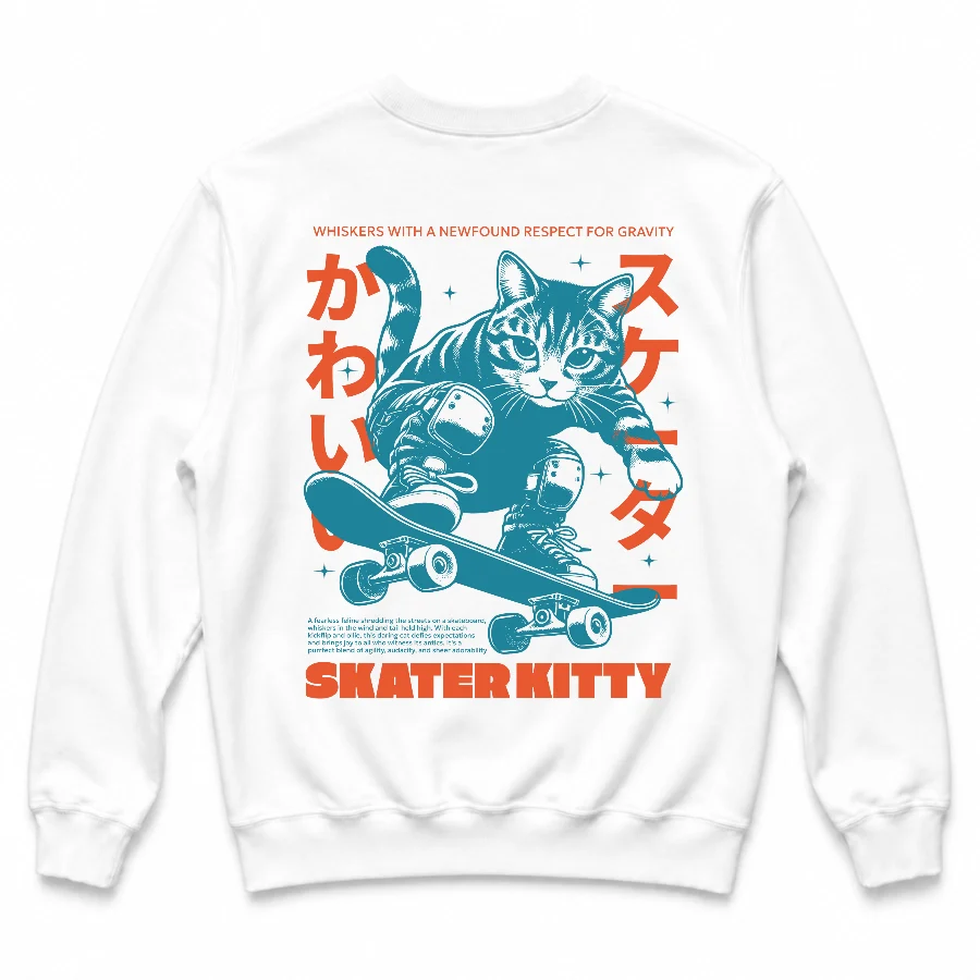 Buzo de Skater Kitty