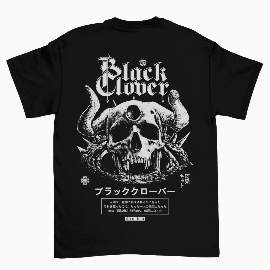 Remera de Black Clover