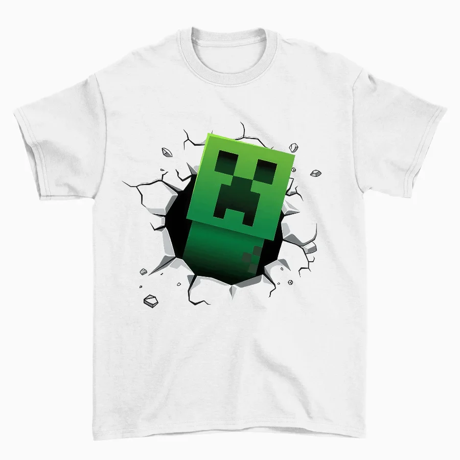 Remera de Minecraft – Creeper